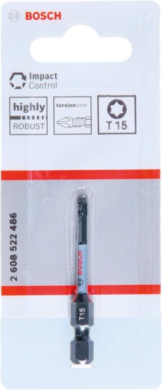 Torex bit impact (T15) Bosch 2608522486