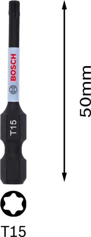 Torex bit impact (T15) Bosch 2608522486