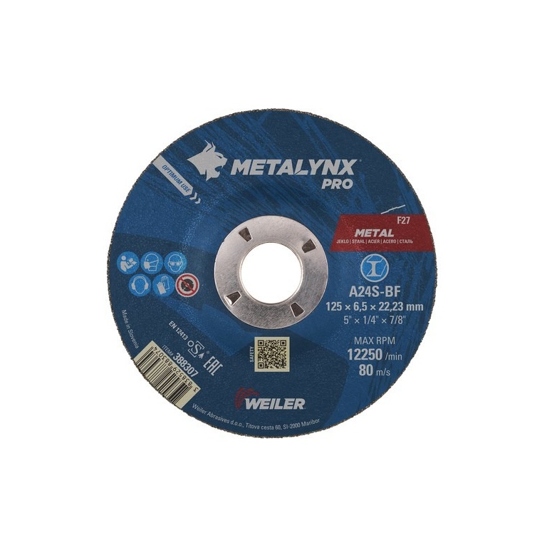 Brusna ploča 125x6x22 Swaty