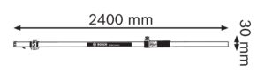 Merna letva (GR 240) Bosch 0601094100