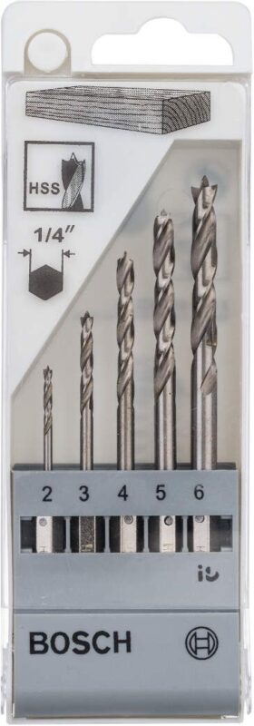Set burgija za drvo sa bit prihvatom (2608595525) Bosch