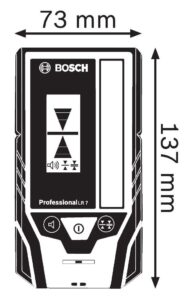 Laserski prijemnik (LR 7) Bosch 0601069J00