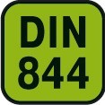 Glodalo višepero DIN 844 ∅ 14 HSS